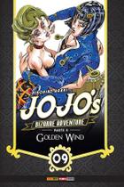 Livro - Jojo's Bizarre Adventure Parte 5: Golden Wind Vol. 09 Livro - Jojo's Bizarre Adventure Parte 5: Golden Wind Vol. 09