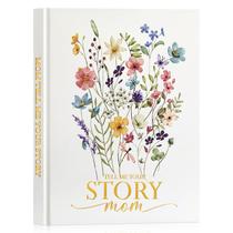 Livro Journal Lanpn Mom Life Story com mais de 270 Prompts Leather