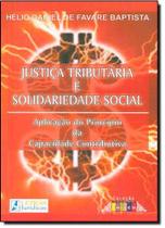 Livro - Justiça tributária e solidariedade social