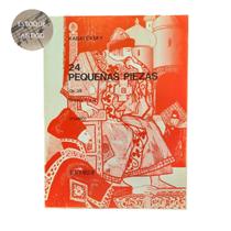 Livro kabalevsky 24 pequeñas piezas op.39 grados 1 y 2 piano (estoque antigo)