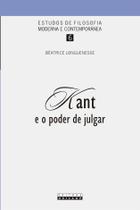 Livro - Kant e o poder de julgar