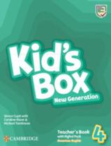 Livro - KidS Box New Generation 4 Tb With Digital Pack - American English