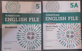 Livro,kit(2), american english file,second edition,1.workbook,2. multi-pack student book 5a,christina latham,clive oxen.