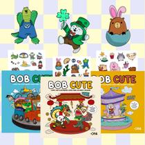 Livro - Kit BOB CUTE - FÉRIAS + PARQUE DE DIVERSÃO + FESTAS