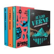 Livro - Kit Box Alexandre Dumas + A Volta ao Mundo em 80 dias