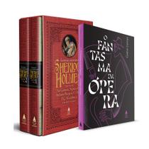 Livro - Kit Box Novas Aventuras de Sherlock + O Fantasma da Ópera