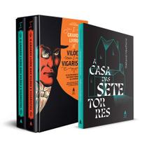 Livro - Kit Box Vilões' + A Casa das Sete Torres