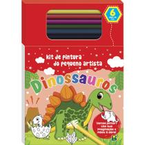 Livro - Kit de Pintura do Pequeno Artista: Dinossauros