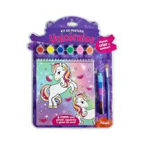 Livro - Kit de Pintura Unicórnios - Pintar, Criar e Sonhar