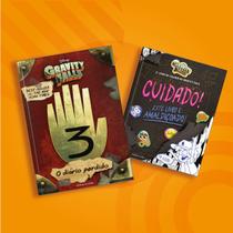 Livro - Kit Diário perdido de Gravity Falls + Livro de colorir de Gravity Falls