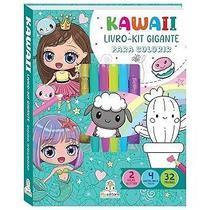 Livro-kit Gigante Para Colorir: Kawaii Livro-kit Gigante Para Colorir: Kawaii