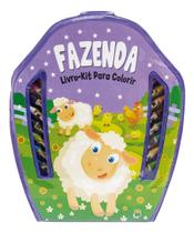 Livro-Kit Para Colorir - Fazenda