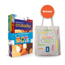 Livro - Kit promocional Coquetel com 3 livros Passatempos + Sacola brinde