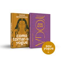 Livro - KIT Yoga Essencial + Adesivo Yogue (Introdução ao yoga + Como tornar-se yogue)