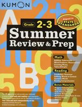 Livro: Kumon Publishing North America Summer Review, séries 2-3