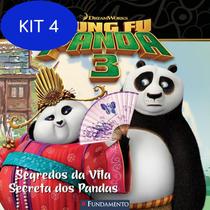 Livro - Kung Fu Panda 3 - Segredos Da Vila Secreta Dos Pandas (Dreamworks)