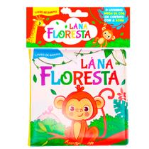 Livro - Lá na Floresta Livro de Banho Livro - Lá na Floresta Livro de Banho