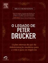 Livro - Legado De Peter Drucker, O