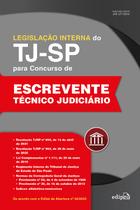Livro - Legislação Interna do TJSP para Concurso de Escrevente