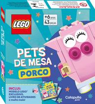 Livro - Lego books pets de mesa: Porco Livro - Lego books pets de mesa: Porco