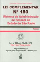 Livro - Lei complementar Nº 180/1978