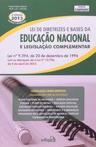 Livro - Lei de diretrizes e bases da educação Nacional até Lei 12.796 de 4 de Abril de 2013