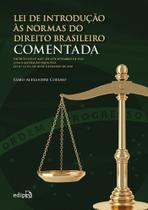 Livro - Lei de introdução às normas do direito brasileiro comentada