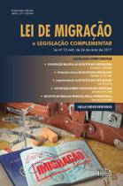 Livro - Lei de migração e legislação complementar