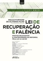 Livro - LEI DE RECUPERAÇÃO E FALÊNCIA: PONTOS RELEVANTES E CONTROVERSOS PELA LEI 14.112/2020 - 1ª ED - VOL 2