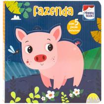 Livro - Leia, Encaixe & Brinque: Fazenda