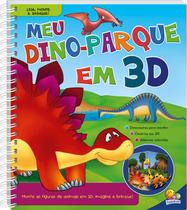 Livro - Leia, monte e brinque! Meu dino-parque em 3D