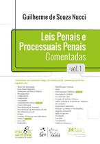 Livro - Leis Penais e Processuais Penais Comentadas - Vol. 1
