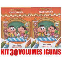 Livro Lembrancinha Aniversário Clássico Para Pintar Kit C/30 - Girassol