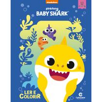 Livro - Ler e Colorir Baby Shark