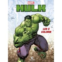 Livro - Ler e Colorir Hulk