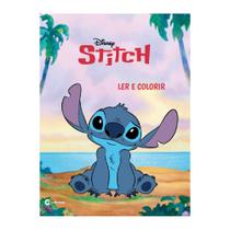 Livro - Ler e colorir Stitch
