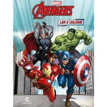 Livro - LER E COLORIR VINGADORES