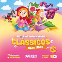 Livro Ler E Ouvir Com QR Code Histórias Para Divertir Clássicos - Meninas - RIDEEL