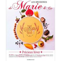 Livro Les Broderies de Marie & Cie nº 16 - Précieux Hiver (Os Bordados de Marie & Cie - Precioso Inverno nº 16)