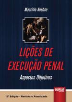 Livro - Lições de Execução Penal - Aspectos Objetivos