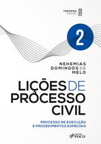 Livro - Lições de Processo Civil - Volume 2 - 3ª Ed - 2022