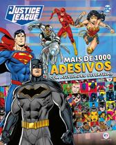 Livro - Liga da Justiça - Mais de 1000 adesivos