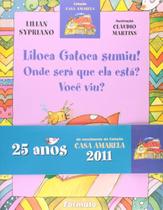 Livro - Liloca Gatoca sumiu! Onde será que ela está? Você viu?