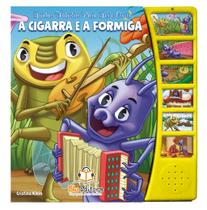 Livro - Lindas fábulas para ler e ouvir: A cigarra e a formiga