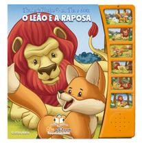 Livro - Lindas fábulas para ler e ouvir: O leão e a raposa