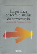 Livro - Linguística de texto e Análise da conversação