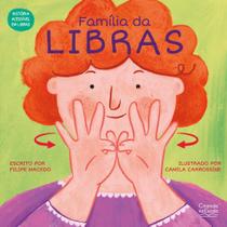 Livro Literatura infantil Família da Libras - Ciranda na Escola