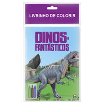 Livro - Livrinho de Colorir: Dinos-Fantásticos