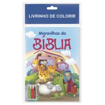 Livro - Livrinho de Colorir: Maravilhas da Bíblia