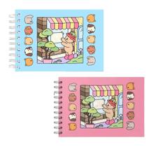 Livro Livrinho de Colorir Pintar Desenho Kit 2 unidades Pintura Lazer Entretenimento Diversao
